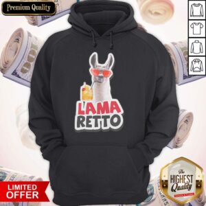 Alternative view of Original Llama Retro Shirt