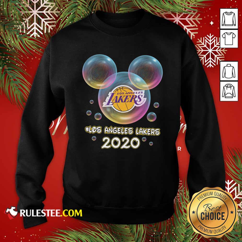 Original Los Angeles Lakers 2020 Mickey Disney Shirt - Image 2