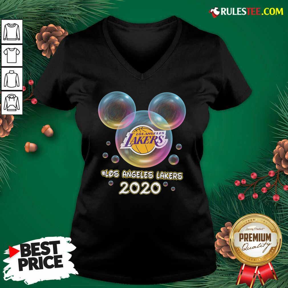 Original Los Angeles Lakers 2020 Mickey Disney Shirt - Image 4
