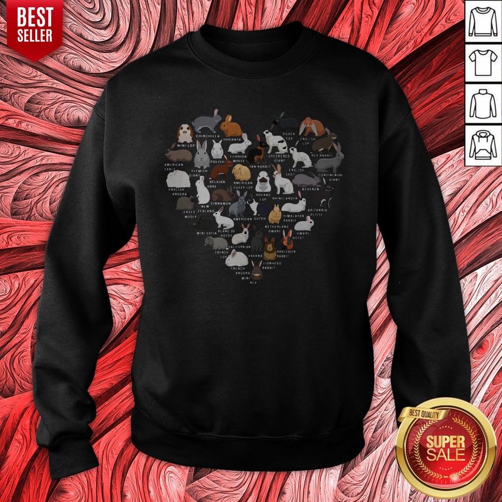 Original Love Bunnies Heart Shirt - Image 2