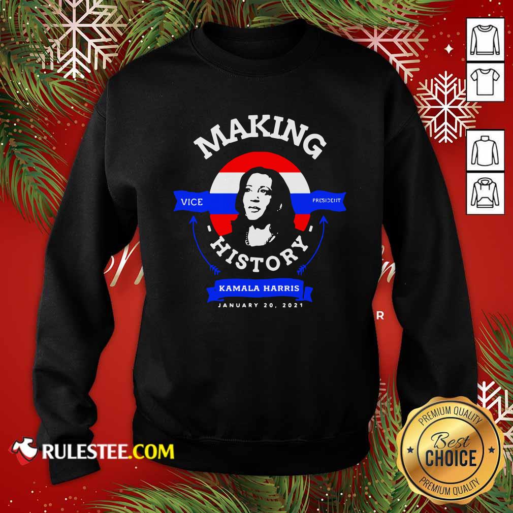 Original Make History Kamala Harris Vice President President Inauguration Day 2021 Shirt - Image 5
