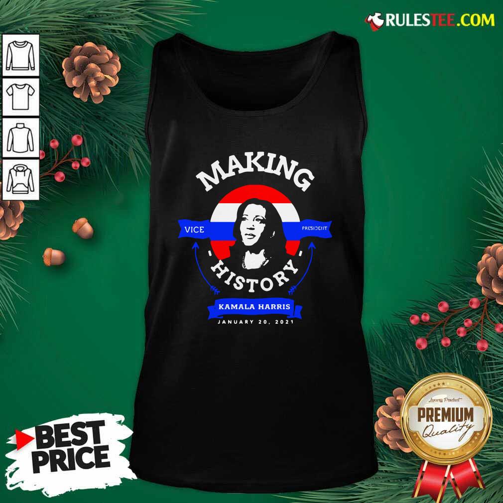 Original Make History Kamala Harris Vice President President Inauguration Day 2021 Shirt - Image 4