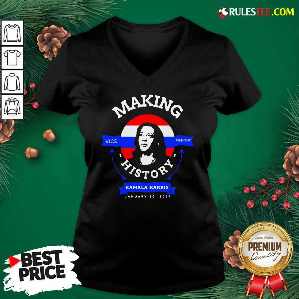 Original Make History Kamala Harris Vice President President Inauguration Day 2021 Shirt - Image 3