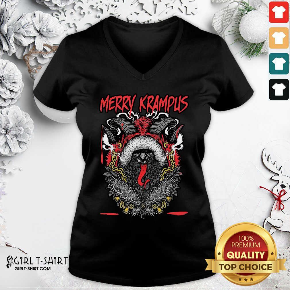 Original Merry Krampus Christmas Psychobilly Shirt
