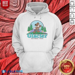 Alternative view of Original Mickey Mouse Glacier National Park Shirt