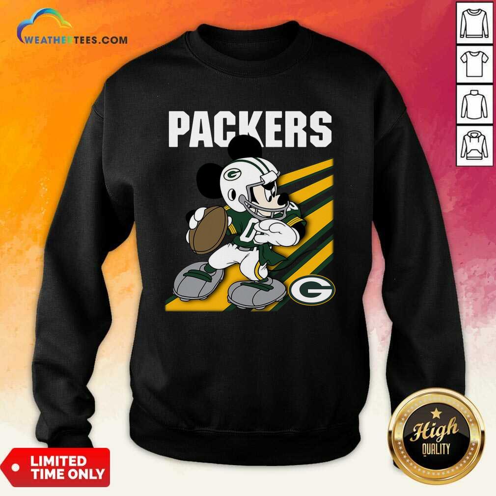 Original Mickey Mouse Green Bay Packers Shirt - Image 4
