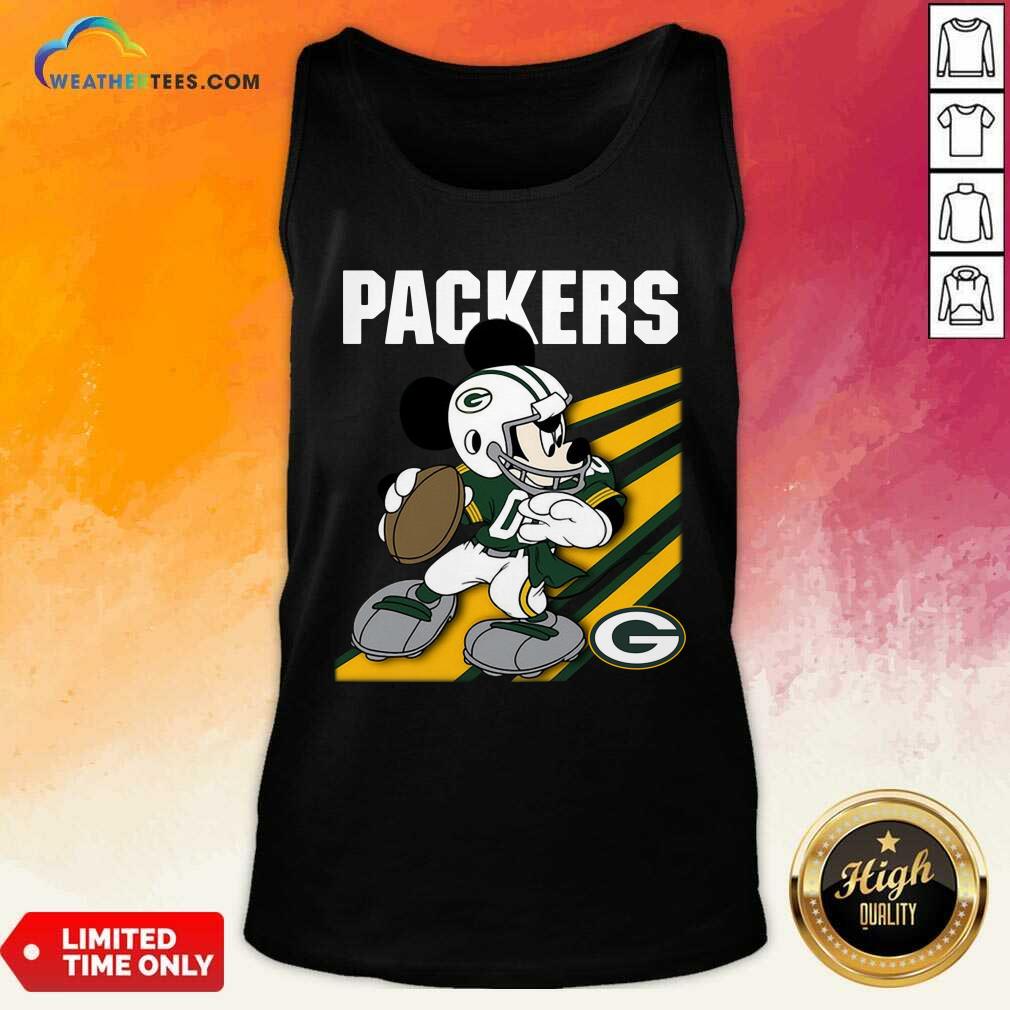 Original Mickey Mouse Green Bay Packers Shirt - Image 3