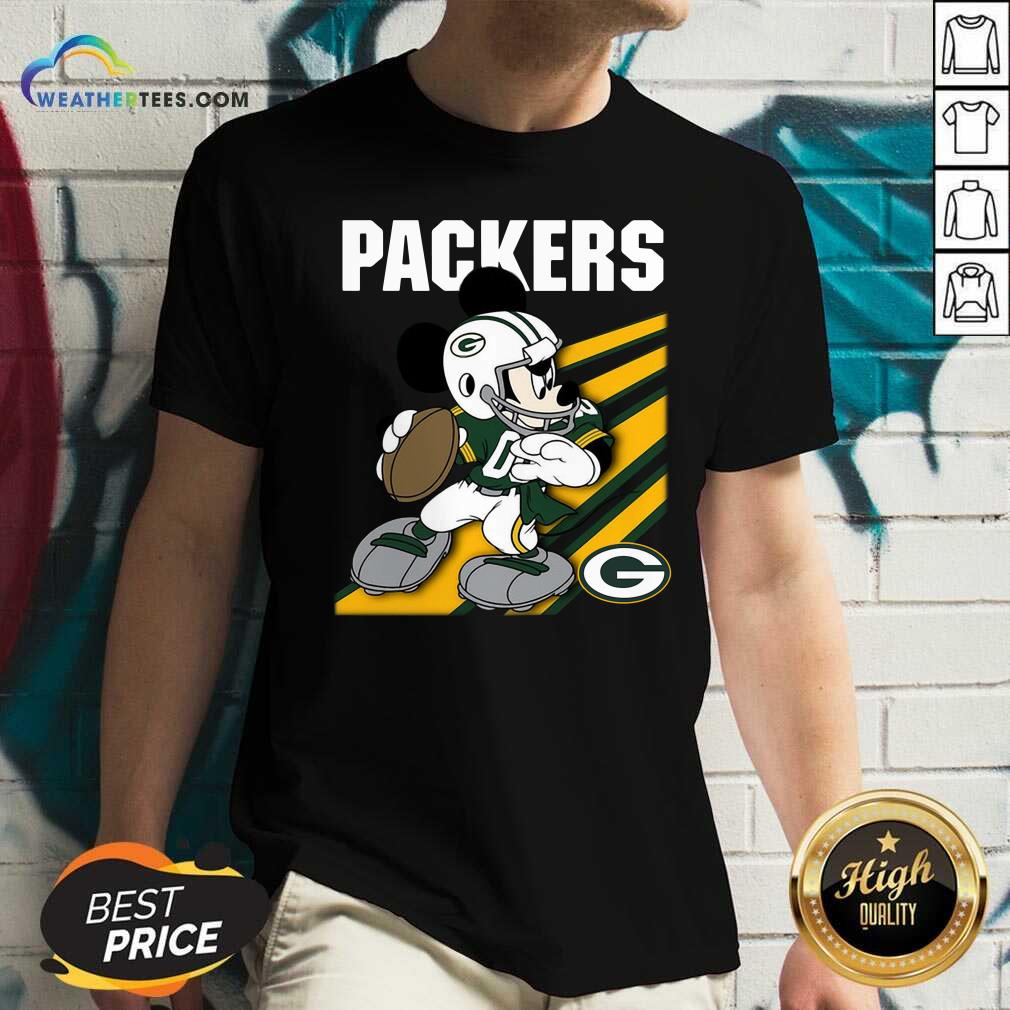 Original Mickey Mouse Green Bay Packers Shirt - Image 2