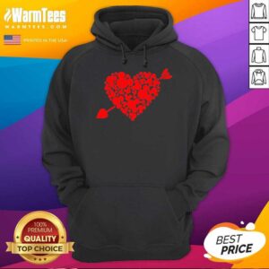 Alternative view of Original Mickey Mouse Hearts Valentine Red Shirt