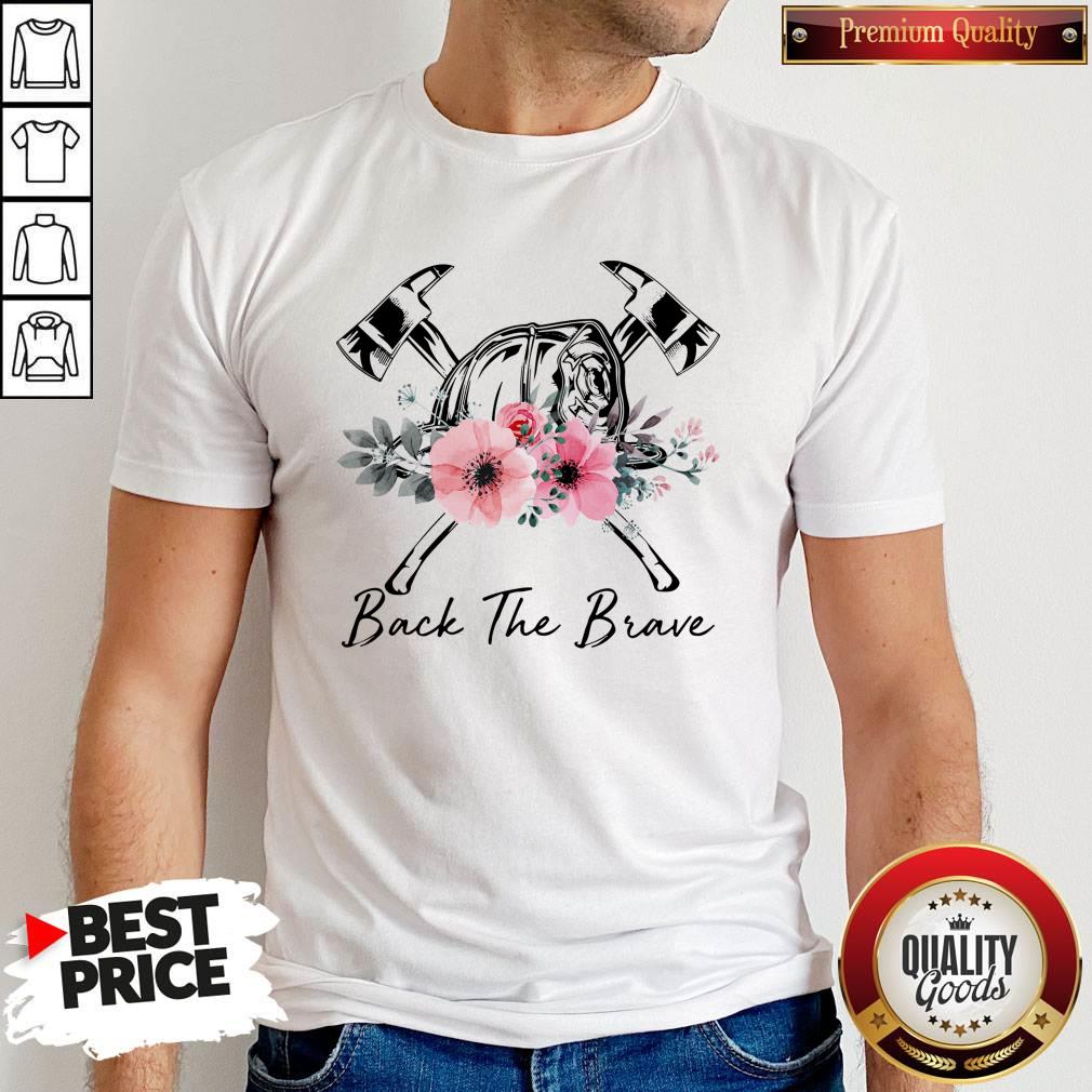 Original Miner Back The Brave Flower Shirt