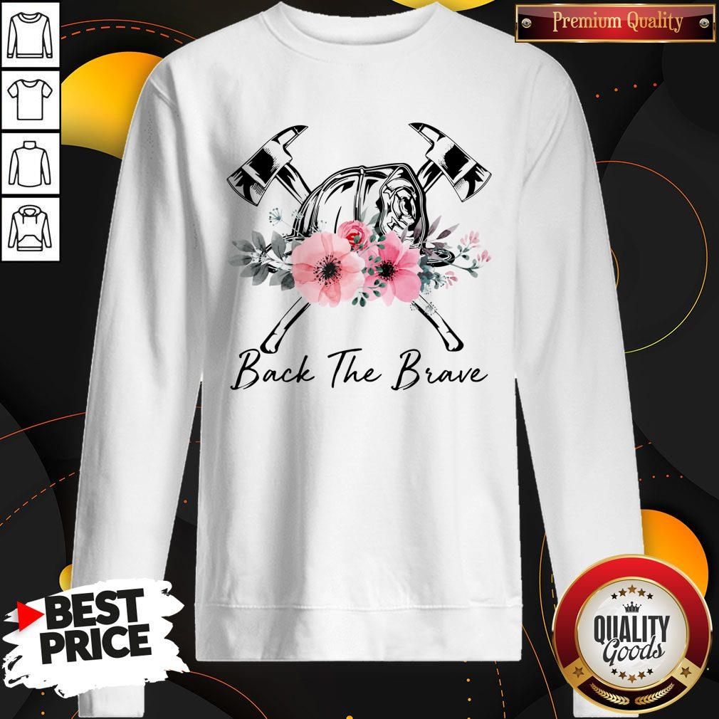 Original Miner Back The Brave Flower Shirt - Image 5