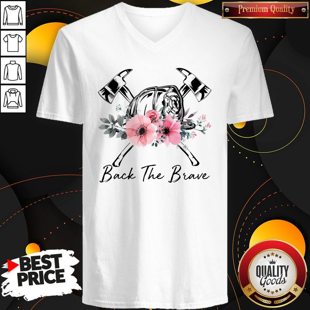 Original Miner Back The Brave Flower Shirt - Image 3