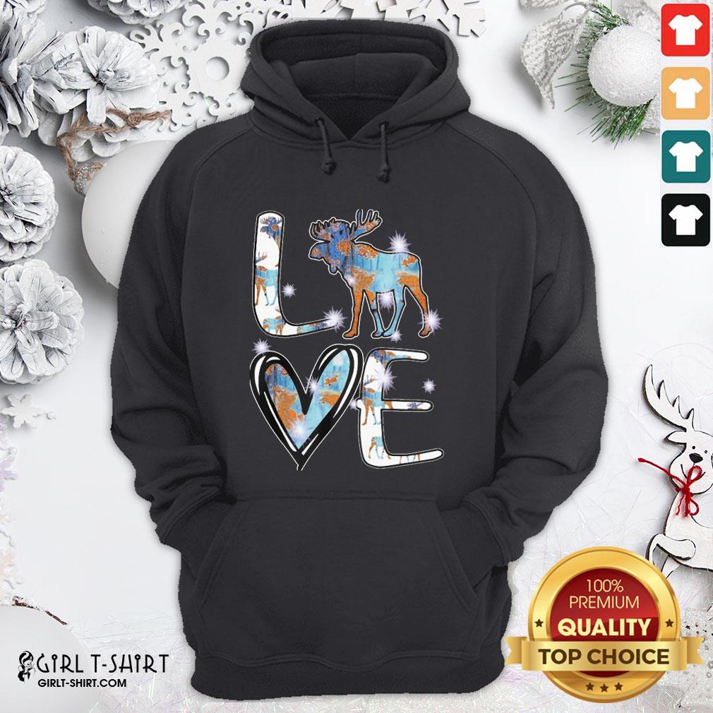 Original Moose Love Cute Theme Shirt - Image 5