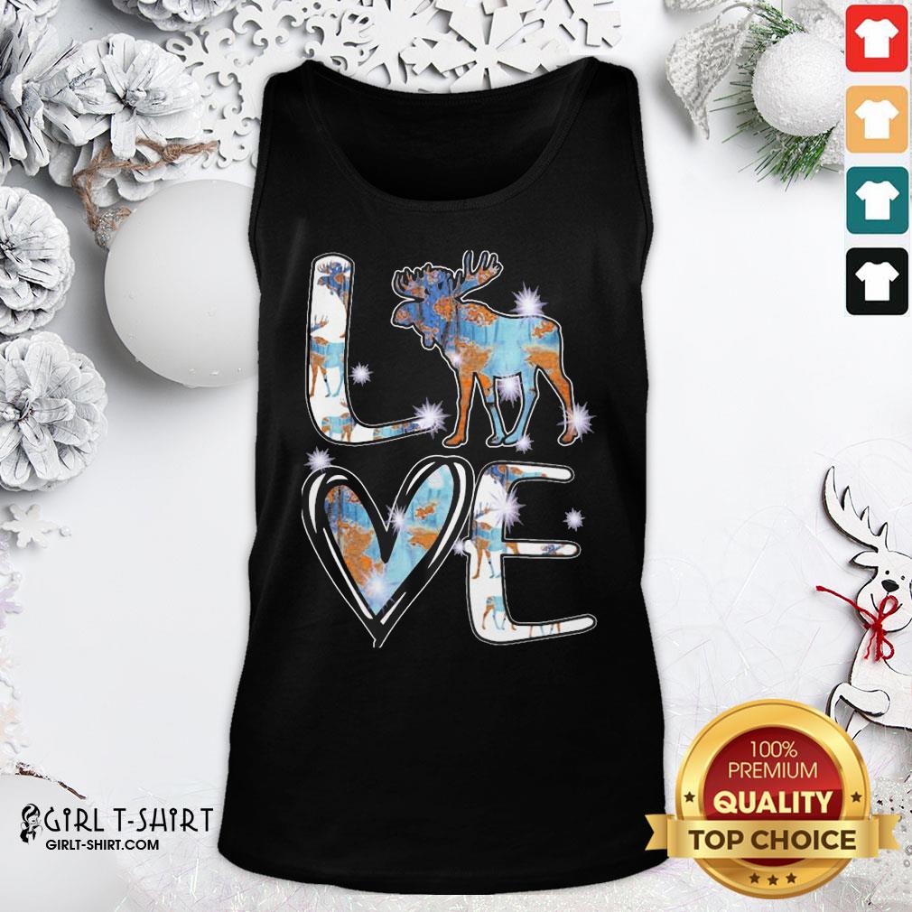 Original Moose Love Cute Theme Shirt - Image 4