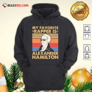 Alternative view of Original My Favorite Rapper Is Alexander Hamilton Vintage Shirt