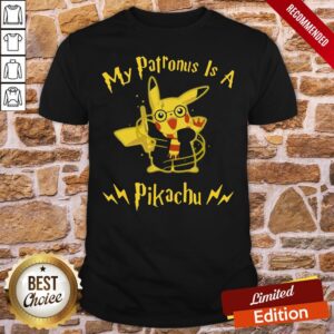 Original Pokemon My Patronus Is An Pikachu Shirt
