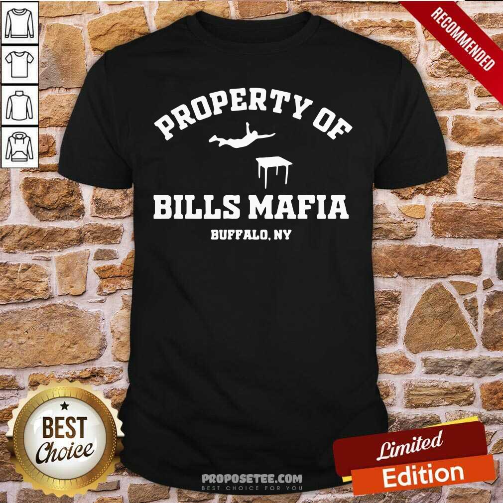 Original Property Of Bills Mafia Buffalo.Ny Shirt