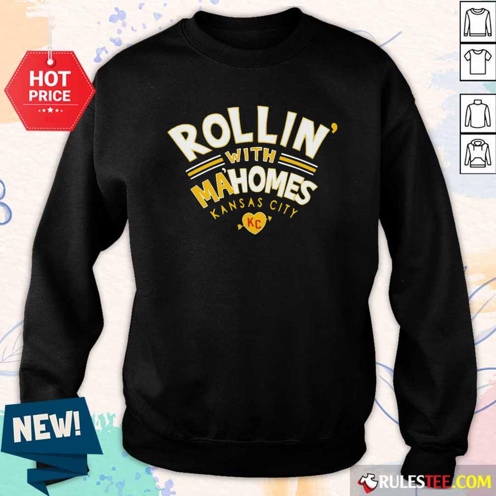 Original Rollin With Mahomes Kansas City Shirt - Image 5
