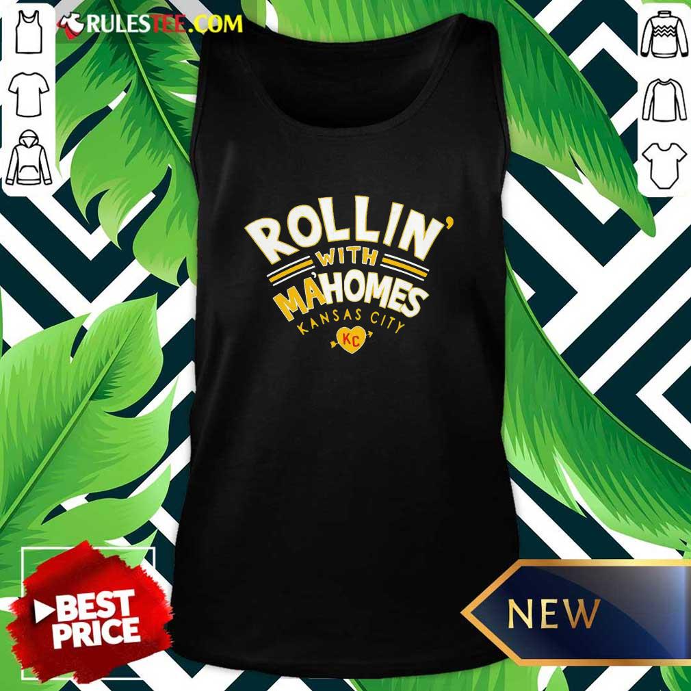 Original Rollin With Mahomes Kansas City Shirt - Image 4