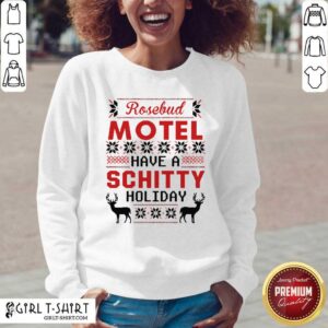 Alternative view of Original Rosebud Motel Have A Schitty Holiday Christmas 2020 Shirt