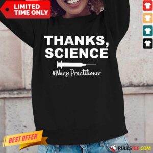 Alternative view of Original Science Nurse Practitioner 45 Shirt