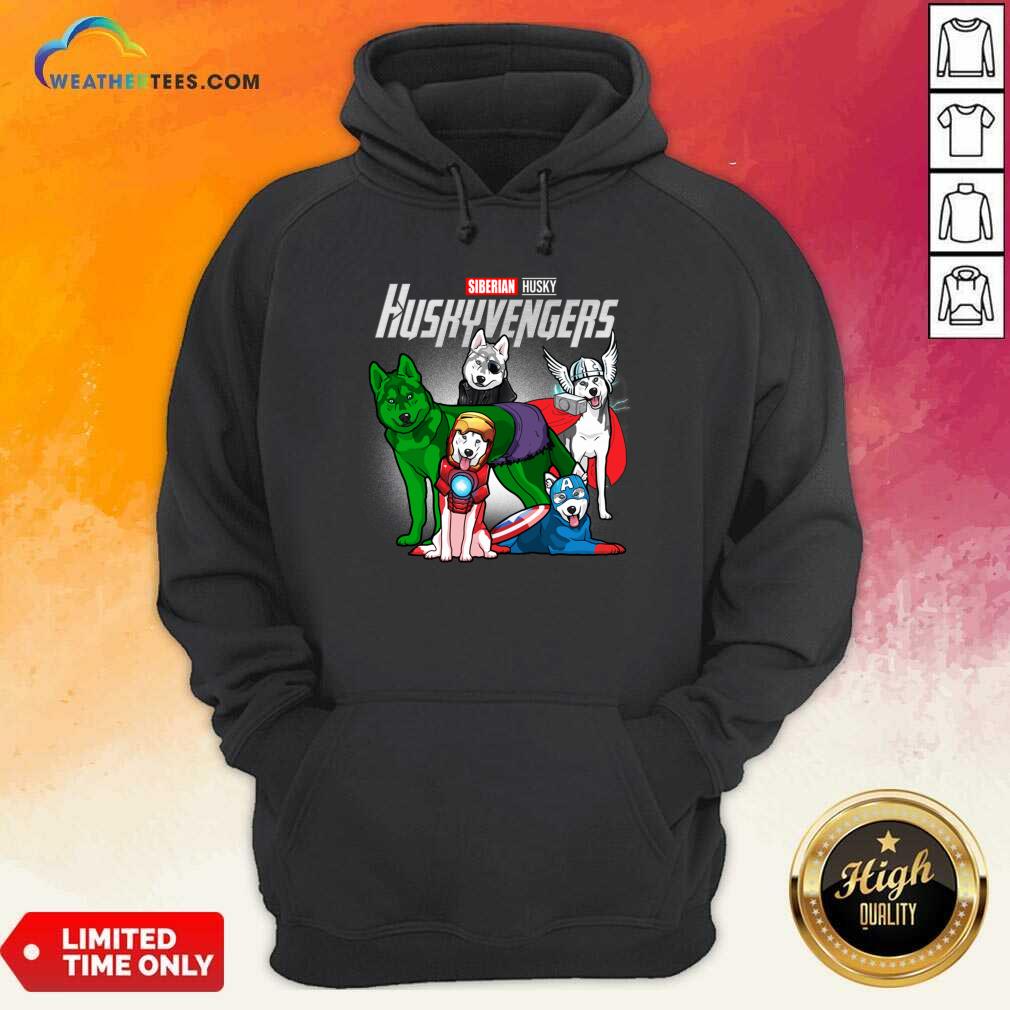 Original Siberian Husky Marvel Avengers Huskyvengers Shirt - Image 5