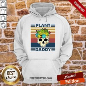 Alternative view of Original Skull Plant Daddy Vintage Retro Shirt