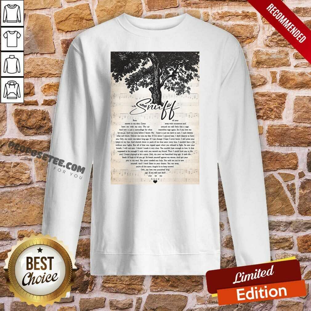 Original Snuff Bury Secrets In My Skin Come Leave Me With My Sins Shirt - Image 4