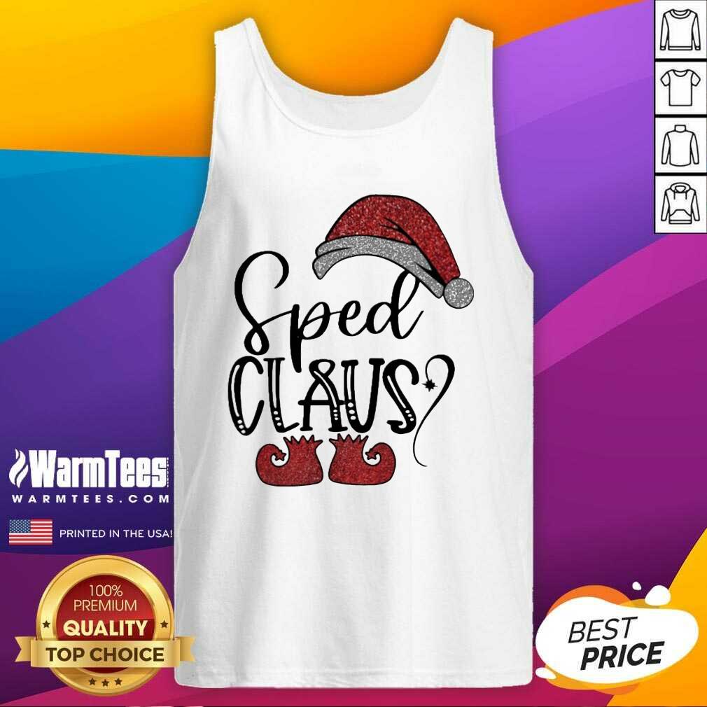 Original Sped Claus Christmas Shirt - Image 4