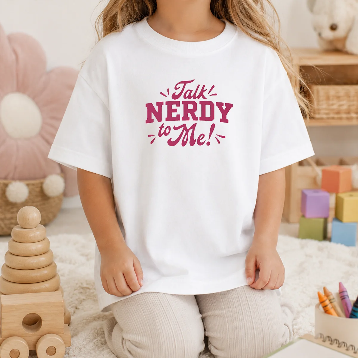 Original Talk Nerdy To Me Slogan Nerd Geek Funny Shirt - Image 9