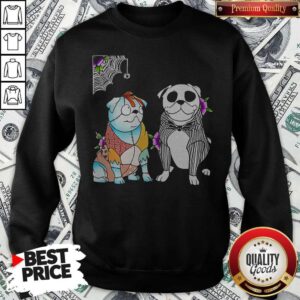 Alternative view of Original The Ghost Dog Halloween Shirt