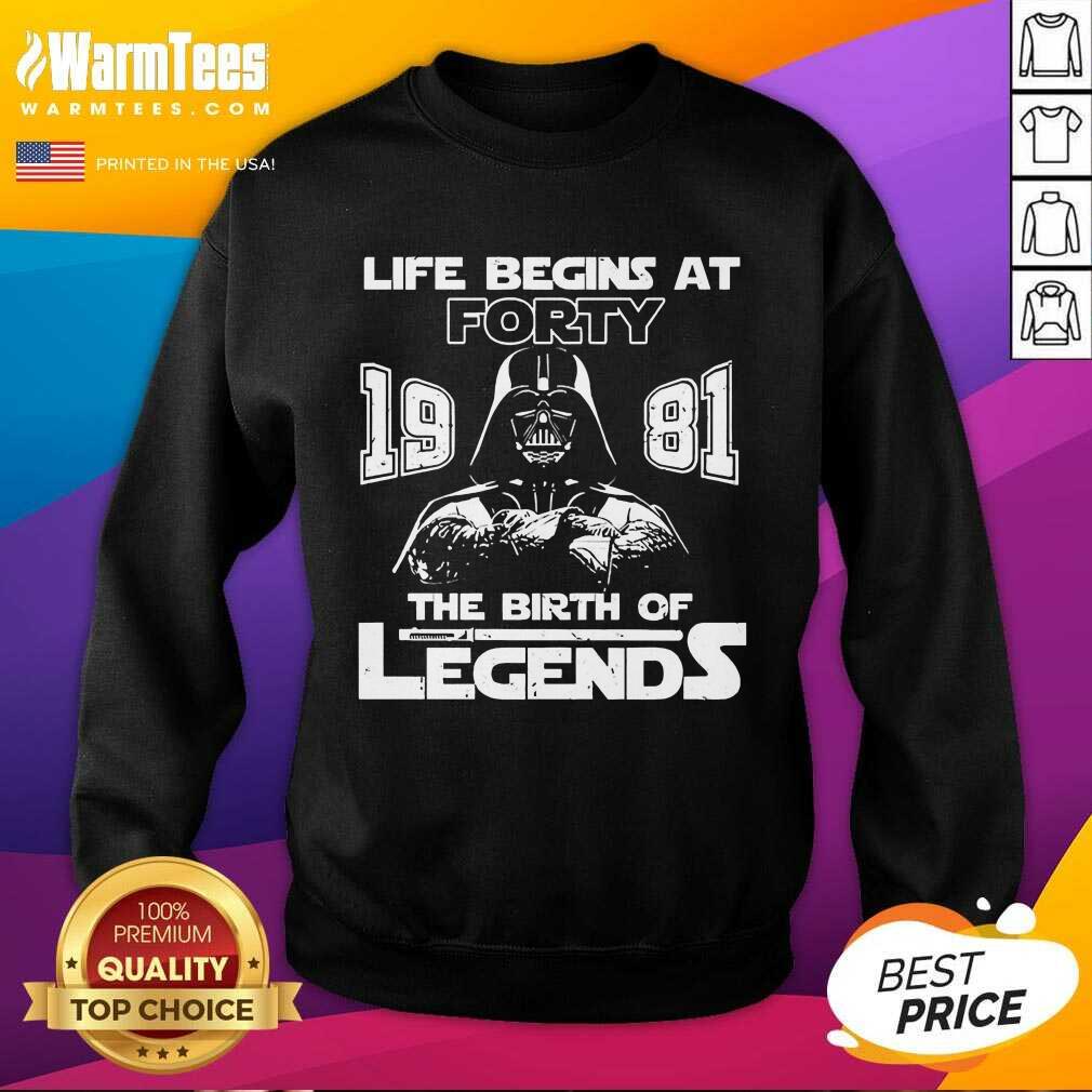 Original The Mandalorian Life Begins At Thirty 1991 The Birth Of Legend Shirt - Image 3