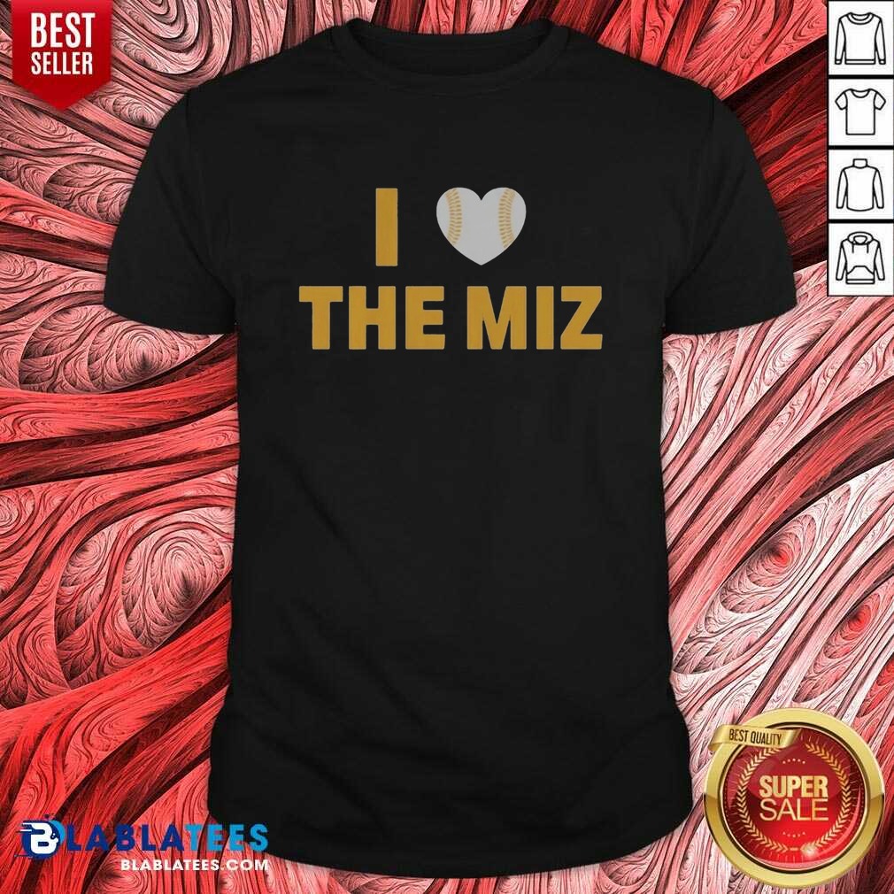 Original The Miz Mike Mizanin Wwe Professional Wrestling Baseball Fan I The Miz Shirt