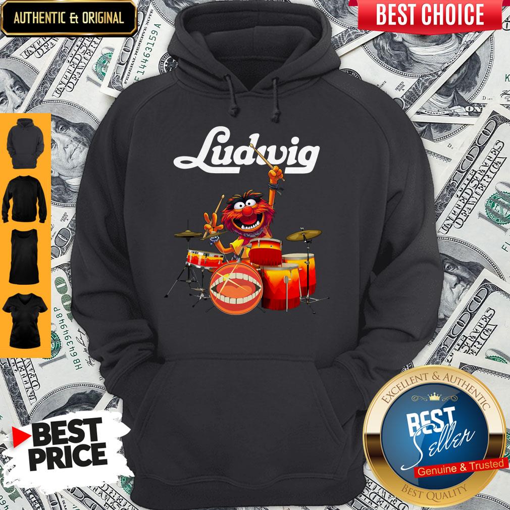 Original The Muppet Ludwig Drums Shirt - Image 2