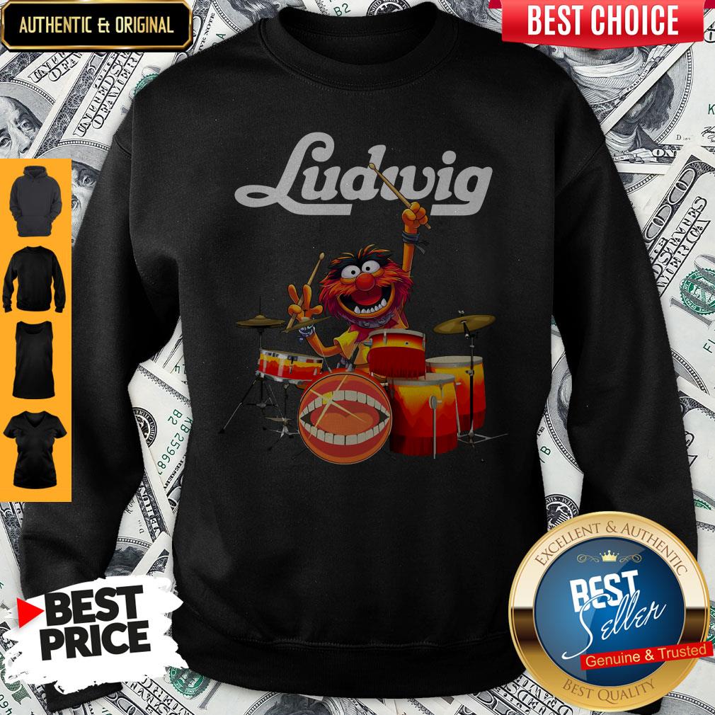 Original The Muppet Ludwig Drums Shirt - Image 5
