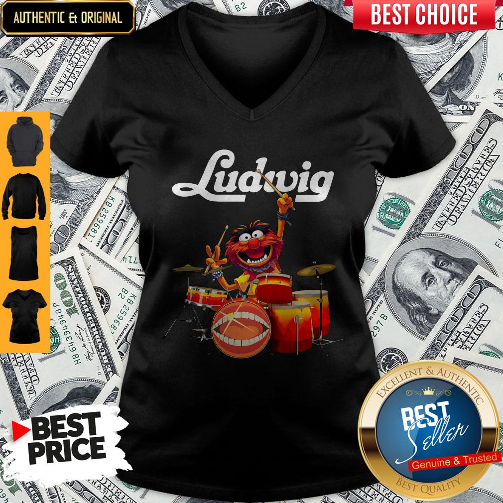 Original The Muppet Ludwig Drums Shirt - Image 3