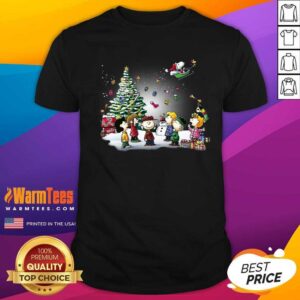 Original The Peanuts Character Merry Christmas Shirt