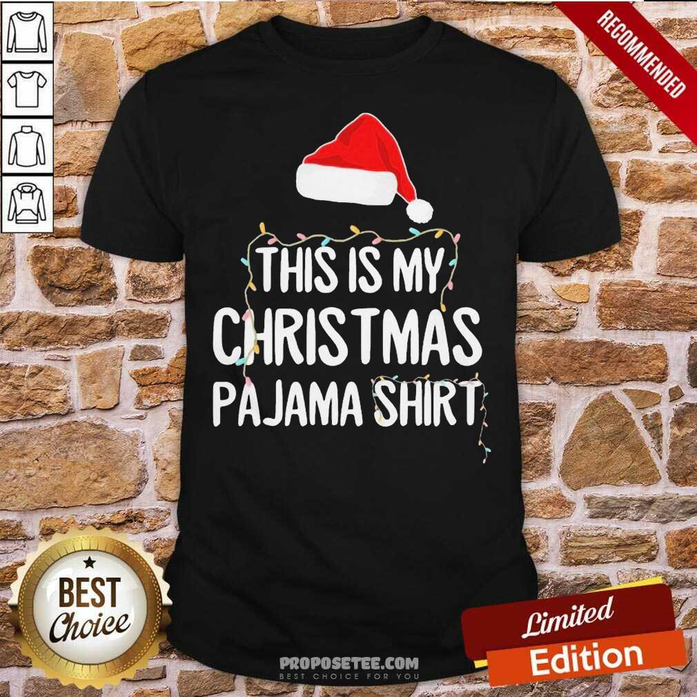Original This Is My Christmas Pajama Santa Sweater Shirt