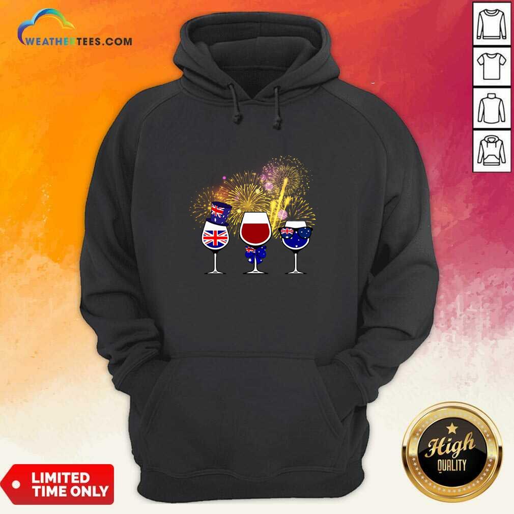 Original Three Wine England Flag Happy Shirt - Image 5