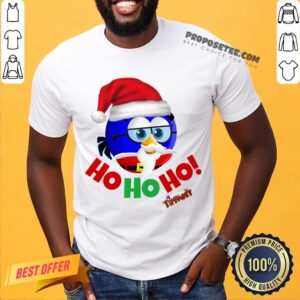 Original Tiffany Christmas Santa Enrique Ho Ho Ho! Shirt