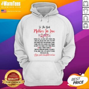 Alternative view of Original To The Best Mother In Law Shirt