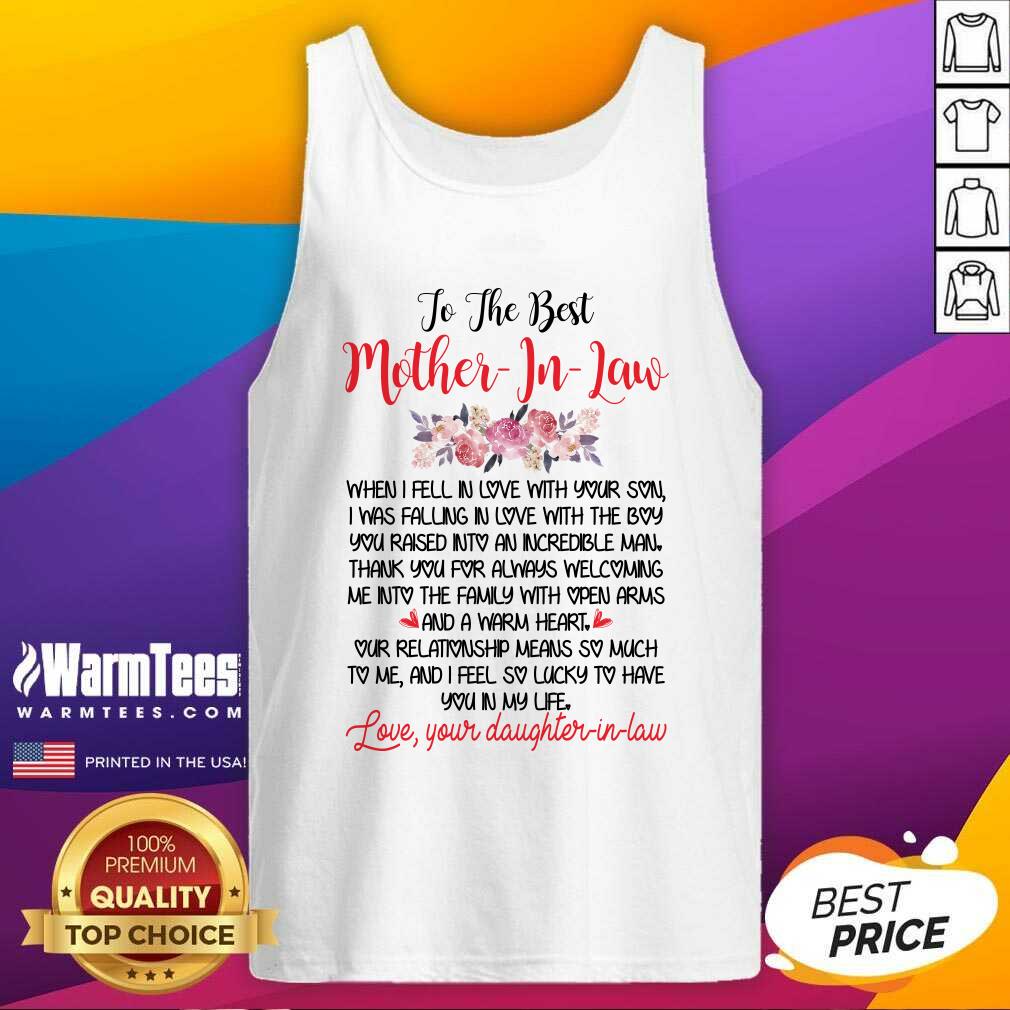 Original To The Best Mother In Law Shirt - Image 4
