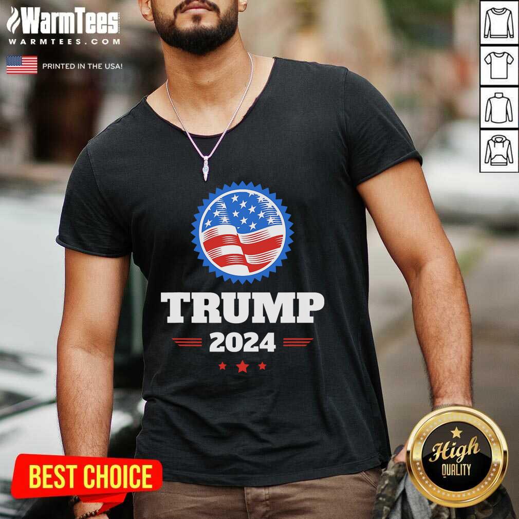 Original Trump 2024 American Flag Shirt - Image 4