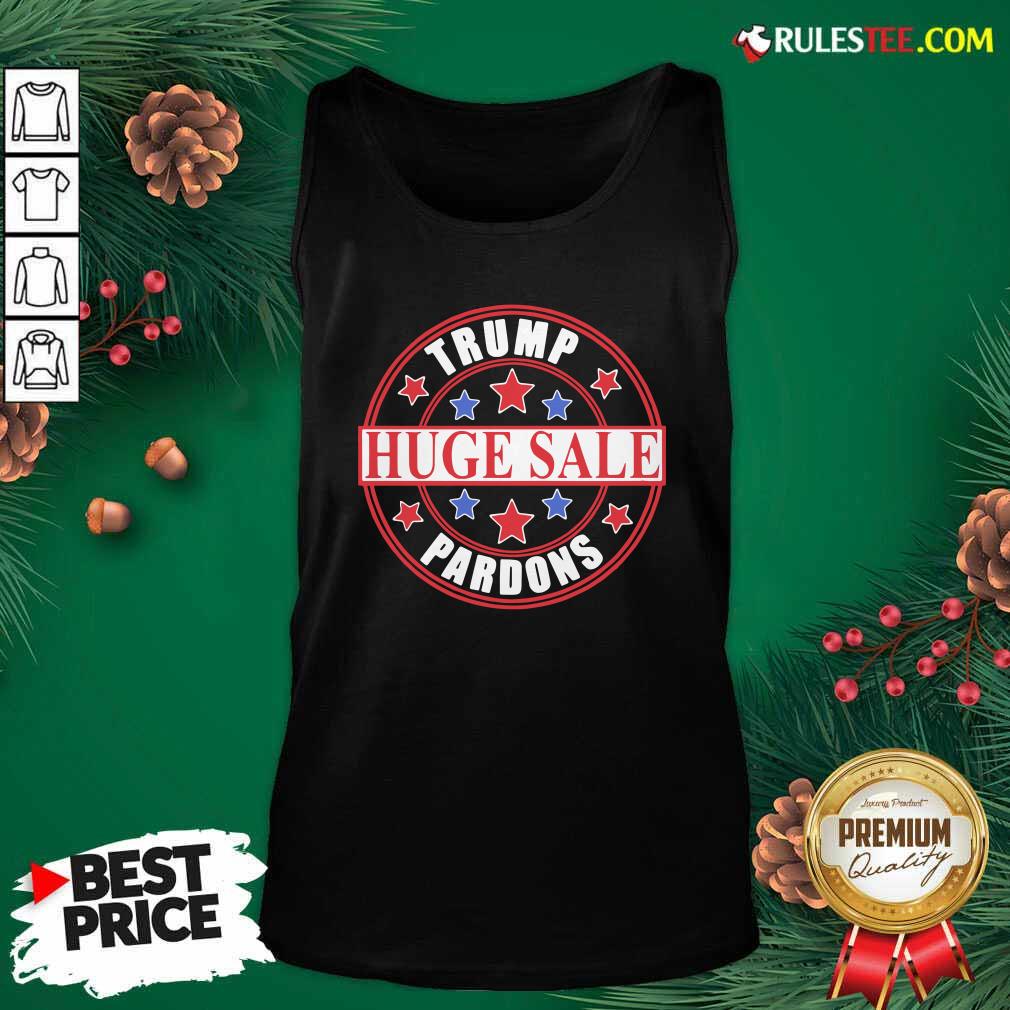 Original Trump Pardons Discount Huge Sale Stars T-Shirt - Image 4
