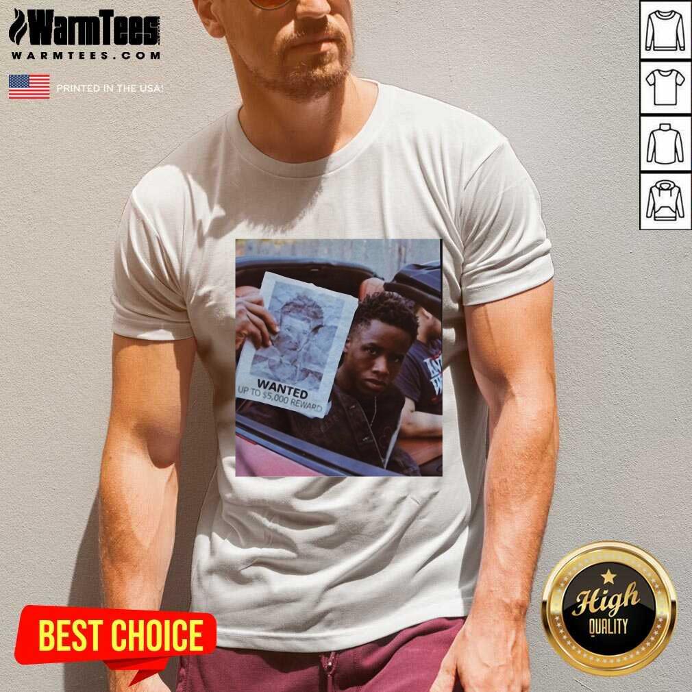 Original Wanted Up To 5,000 Reward Shirt - Image 5