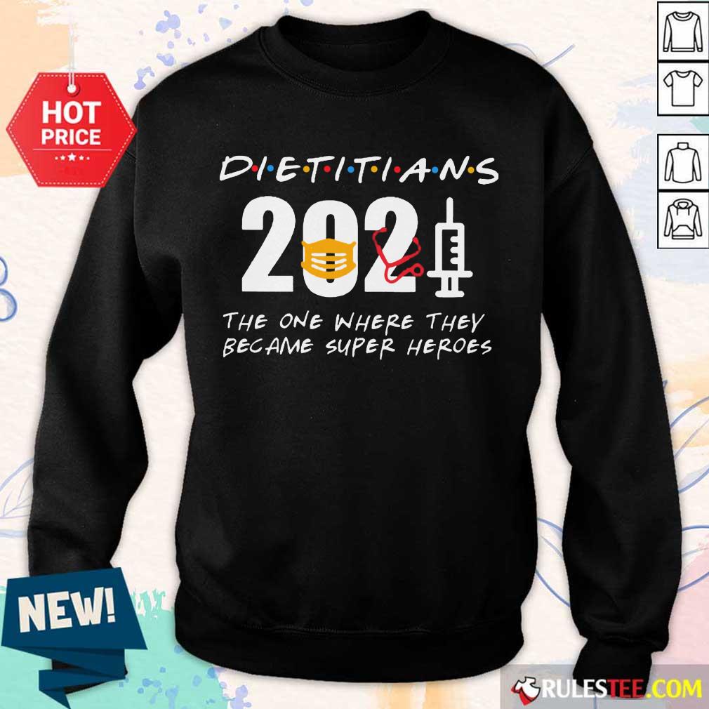 Overjoyed Dietitians 2021 SuperHeroes Shirt - Image 4
