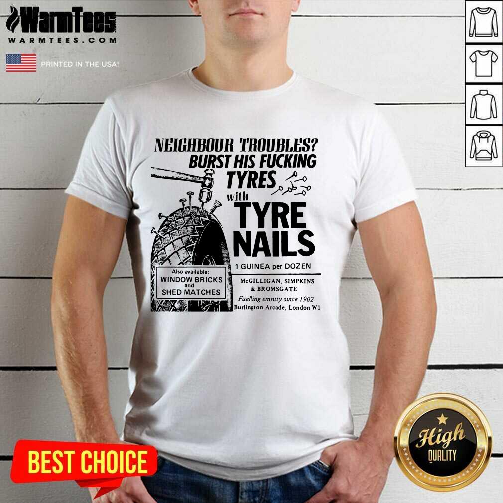 Overjoyed Tyre Nails Shirt