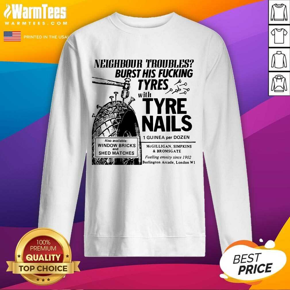 Overjoyed Tyre Nails Shirt - Image 4
