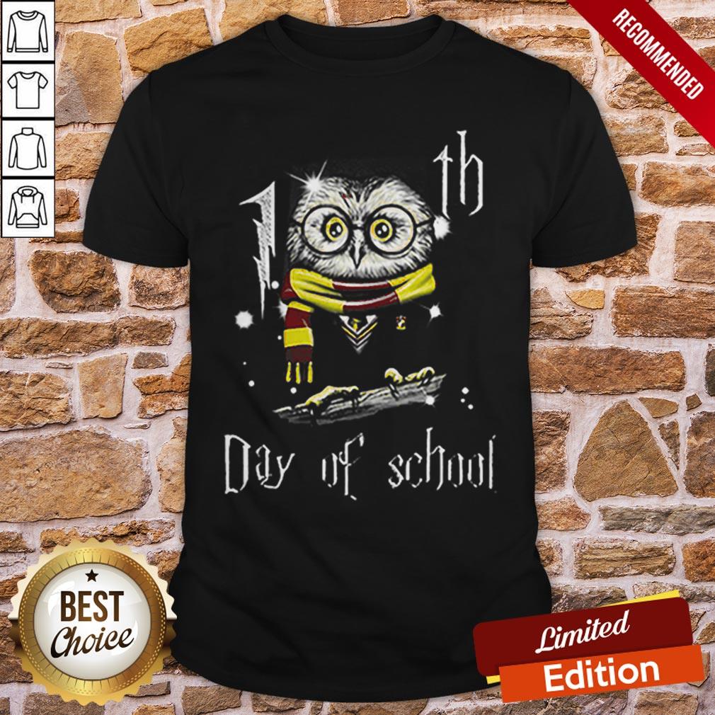 Owl Teacher 100th Day Of School Harry Potter Shirt