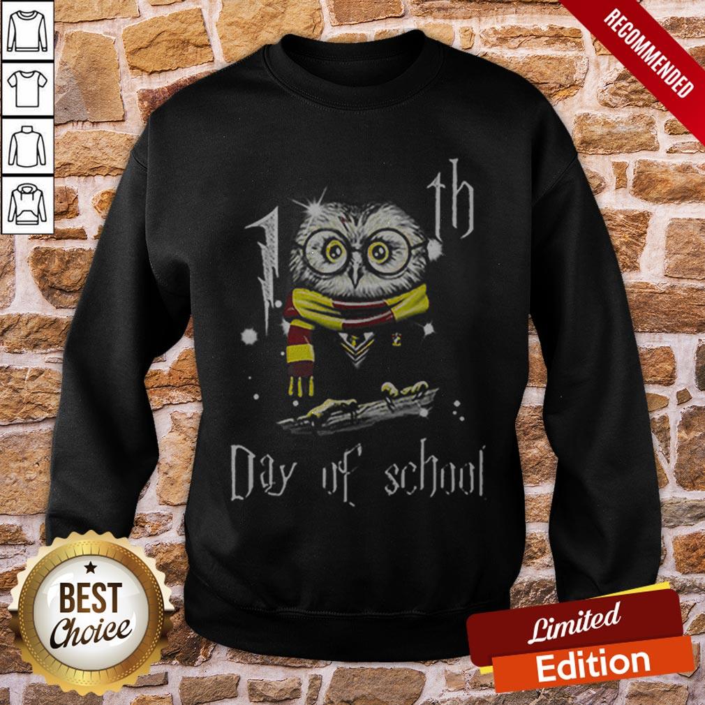 Owl Teacher 100th Day Of School Harry Potter Shirt - Image 4
